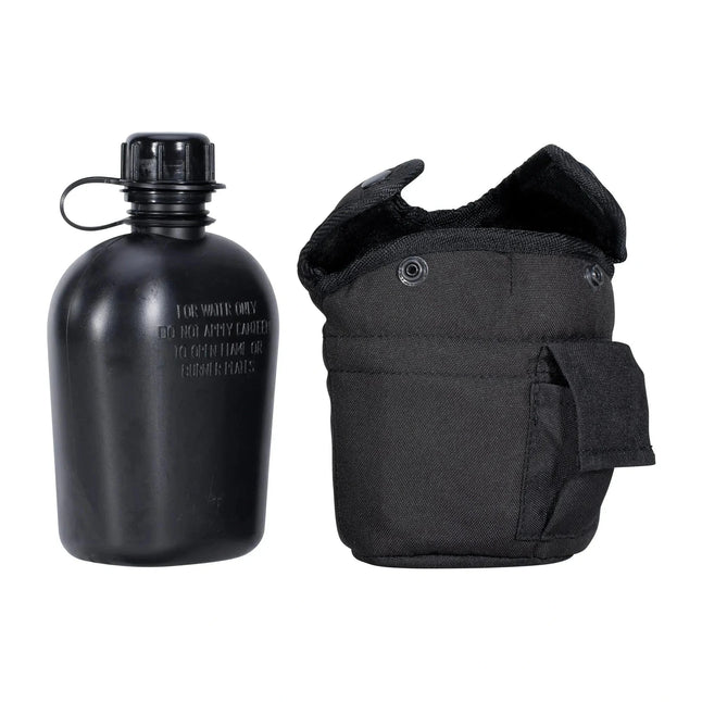 Cantimplora US con taza y funda 900 ml