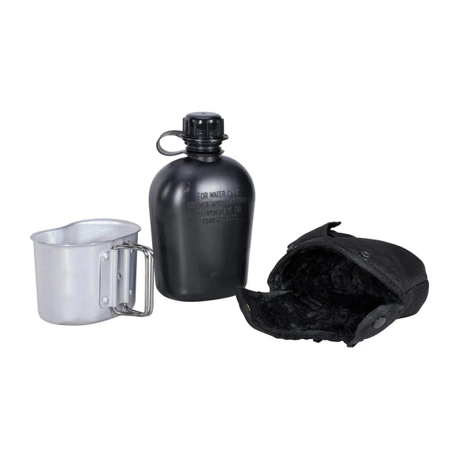 Cantimplora US con taza y funda 900 ml