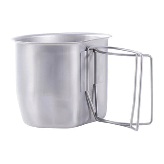 Campingbecher Crusader Cup Canteen silberfarben