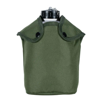 Französische Feldflasche Alu m. Hülle