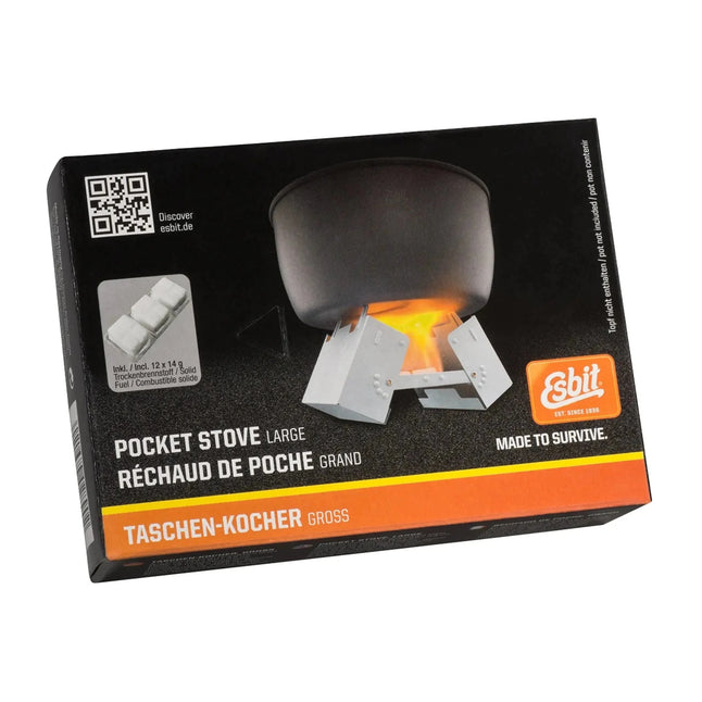 Pocket stove large