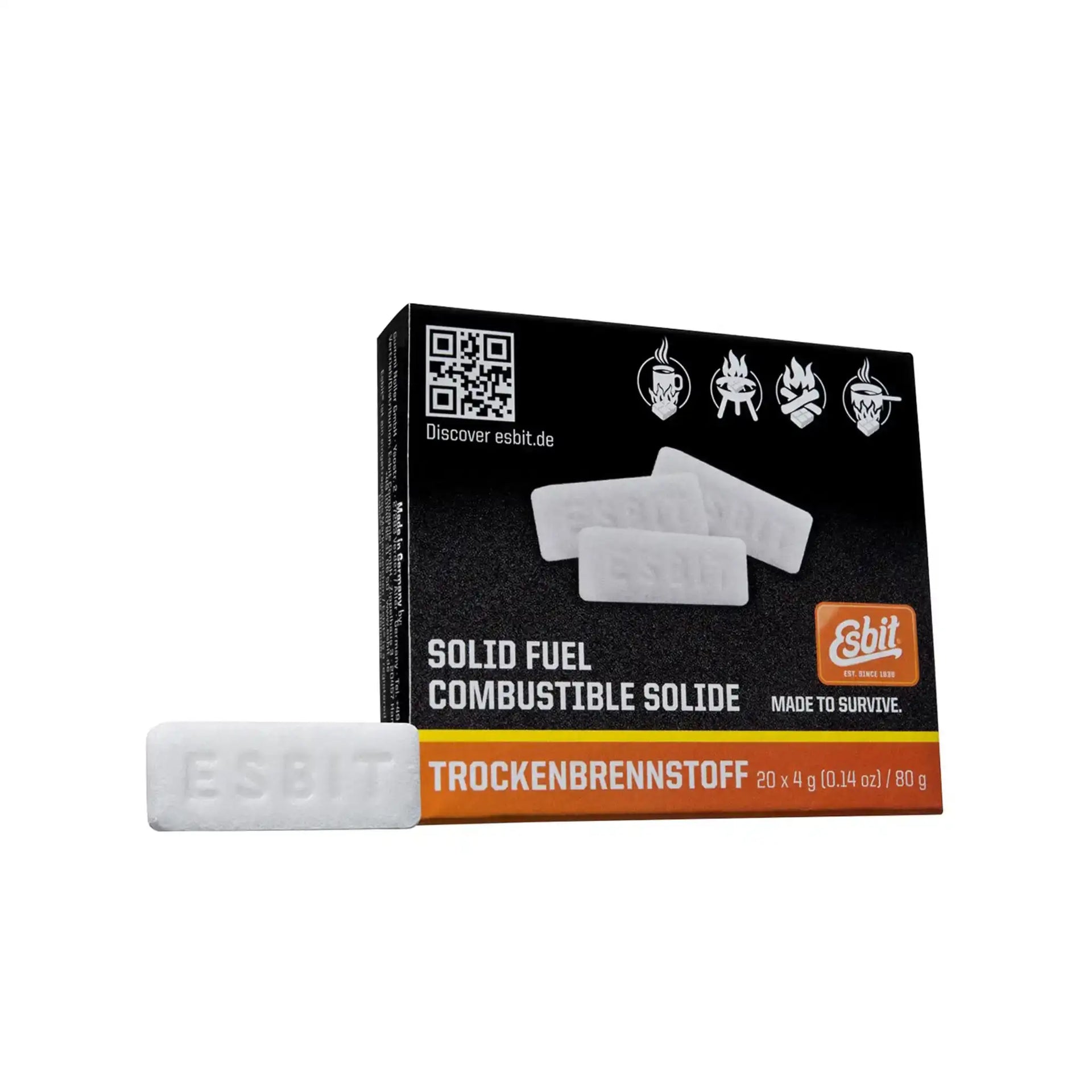 Esbit Trockenbrennstoff-Tabletten 20 x 4 g - ASMC