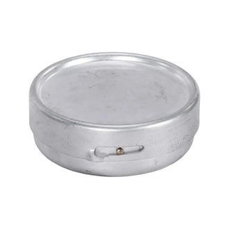 Used aluminum butter dish from the German Army