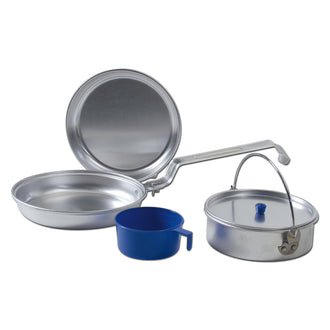 Set da cucina in alluminio 1 persona