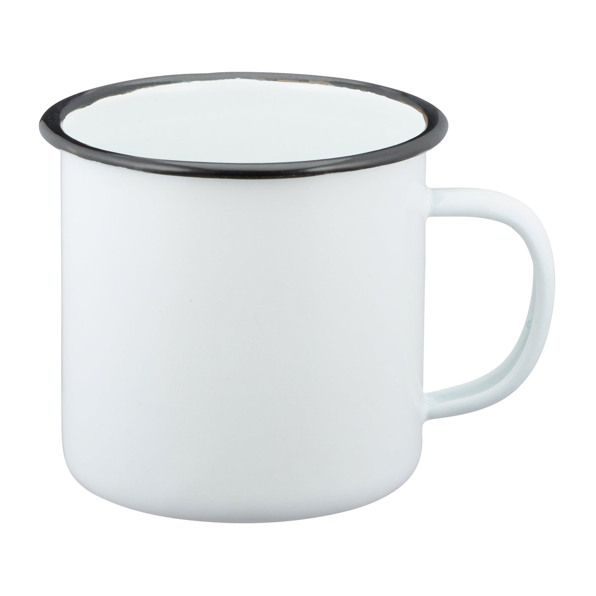 Enameled Cup 300 ml white/