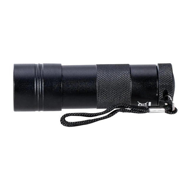 Linterna 12 LED 20 lúmenes negro