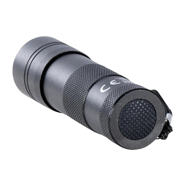 Linterna 12 LED 20 lúmenes negro