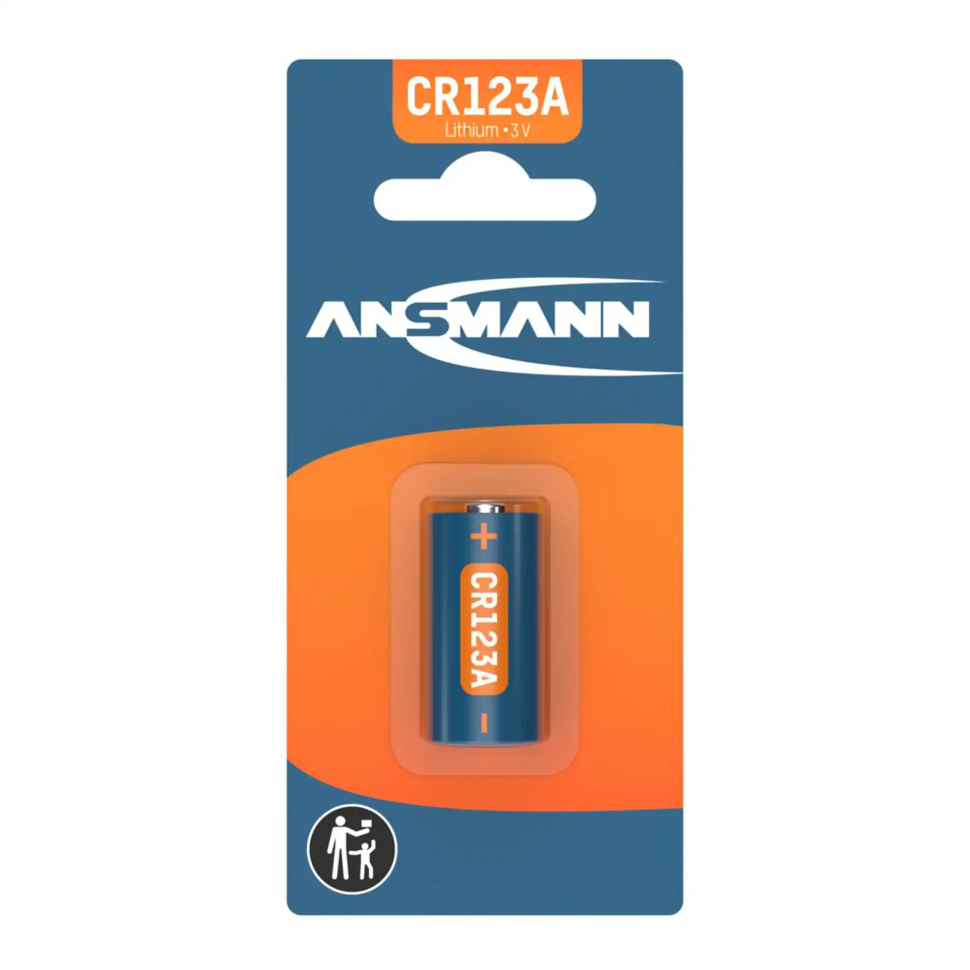 Lithium photo battery CR123A