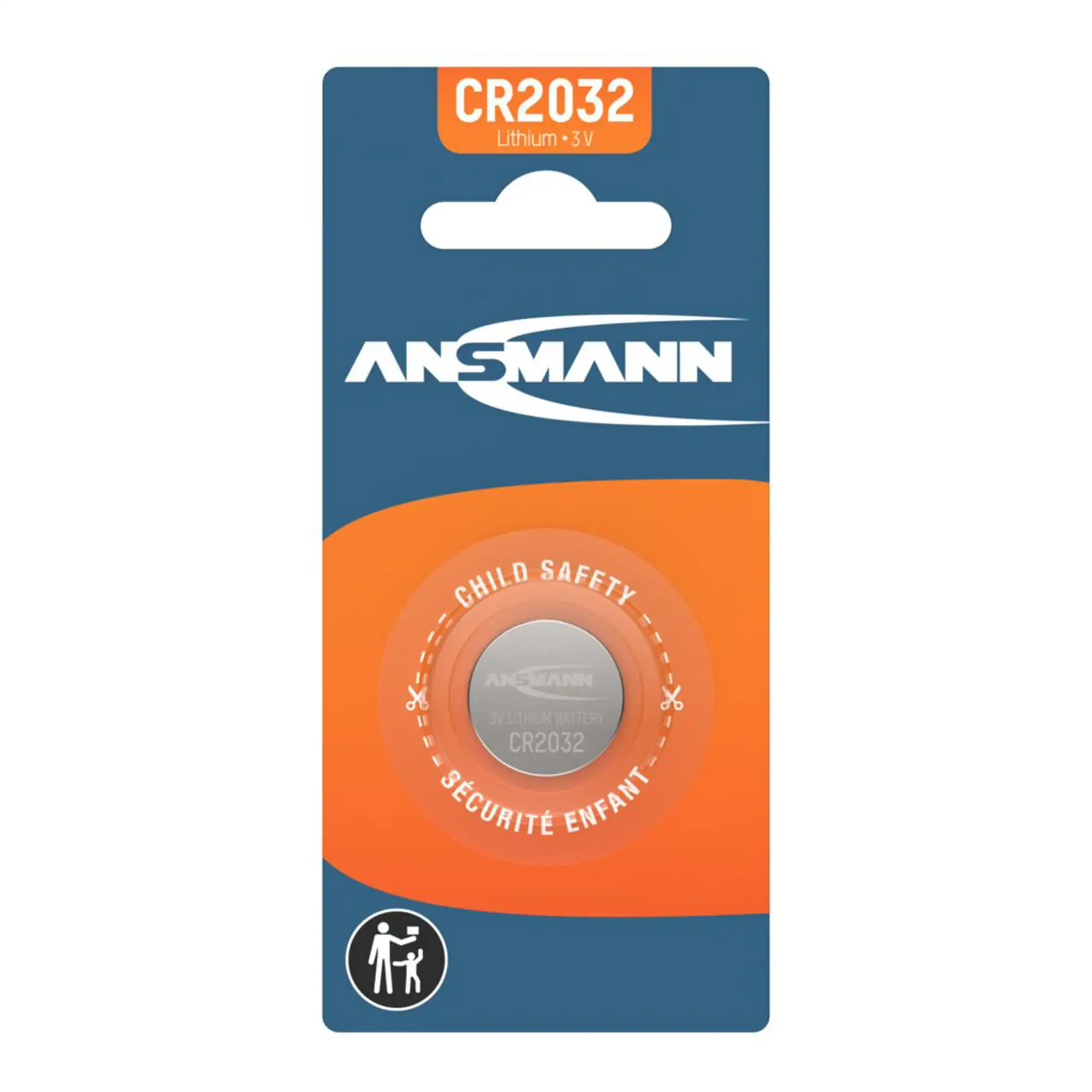 Lithium button cell CR2032