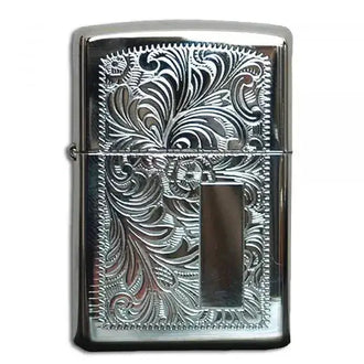 Lighter ornament silver