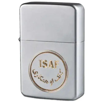 Lighter gas with ISAF engraving