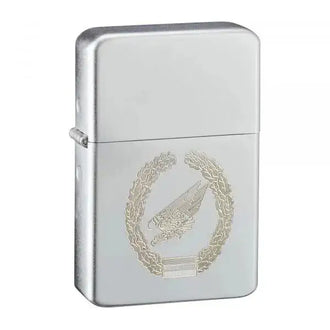 Z-Plus gas lighter with engraving, paratrooper