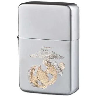 Z-Plus Gas Lighter with USMC Engraving