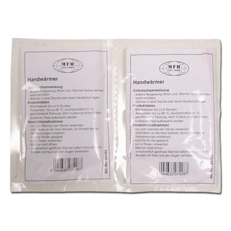 Disposable hand warmer cushions