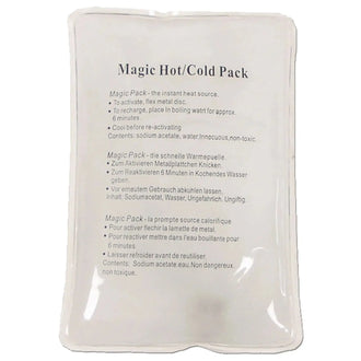 Reactivated transparent gel cushion warmer