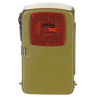 Polish flashlight, 3 colors, metal handle, like new