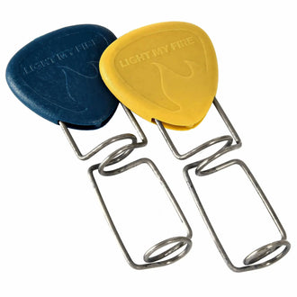 Light my Fire barbecue accessories GrandPa's FireFork mustyyellow blue