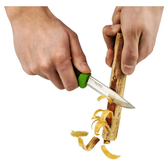 Allume-feu, amadou sur une corde