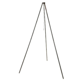 Stainless steel tripod, 1.9 m