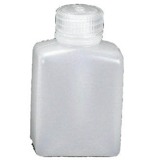 Wide-mouth rectangular bottle 125 ml