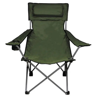 Deluxe folding chair, olive