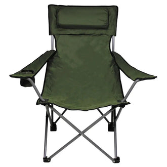 Silla plegable Deluxe oliva
