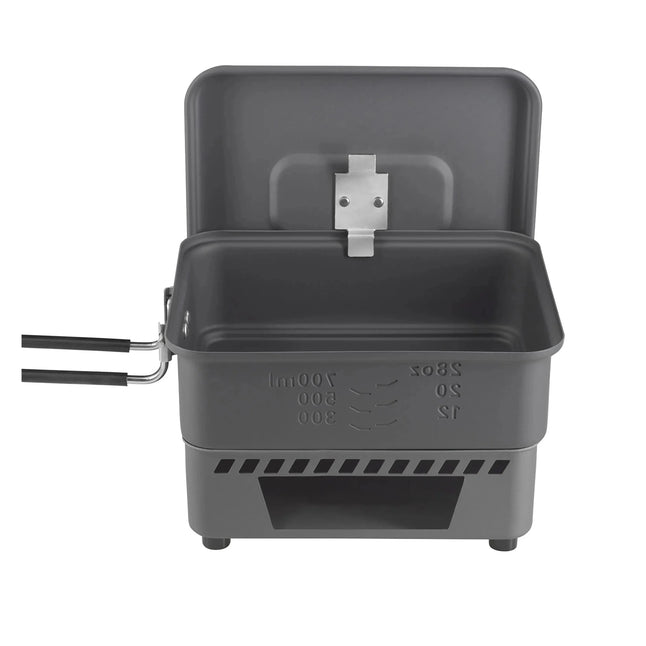 Dry fuel cookset 1.1 L aluminum hard anodized