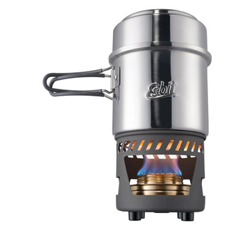 Set da cucina a spirito acciaio inox