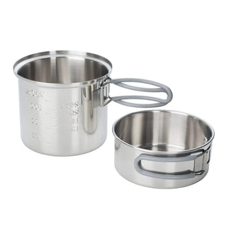 Set pentole acciaio inox 1.475 L