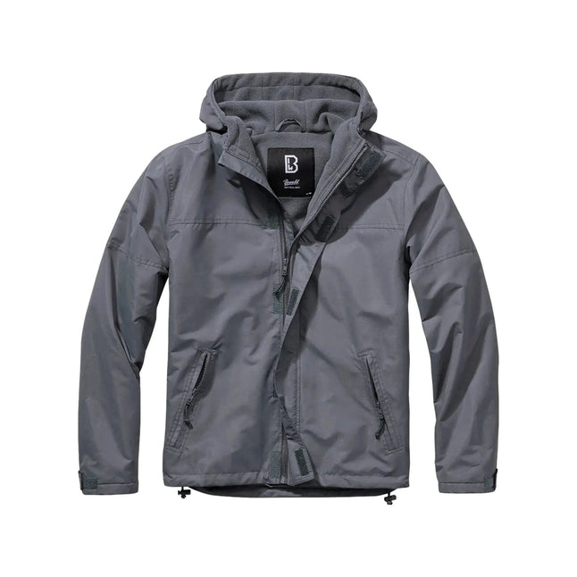 Windbreaker with front zip