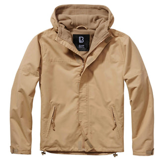 Windbreaker with front zip