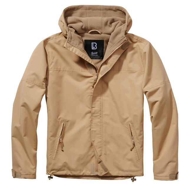 Windbreaker with front zip