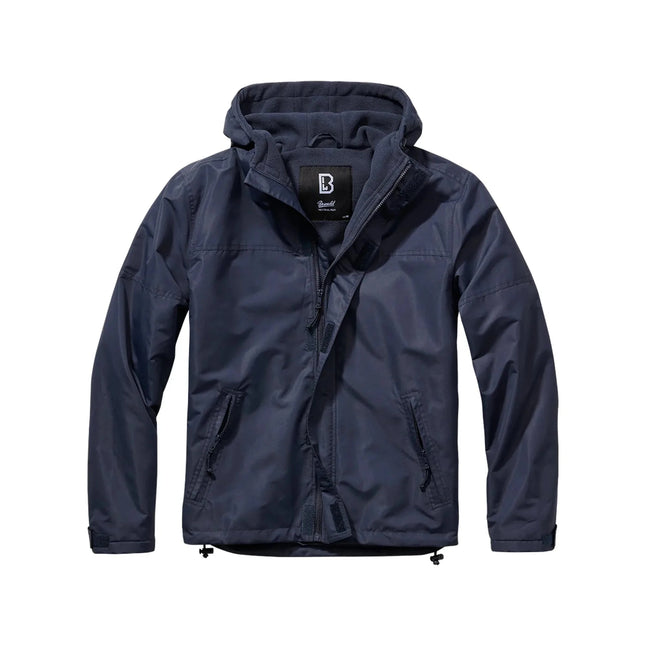 Windbreaker with front zip