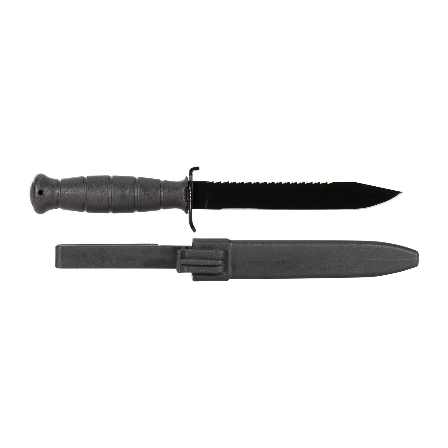 Sierra de cuchillo de combate hacia atrás