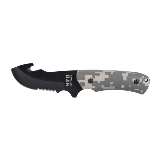Knife set with LED flashlight