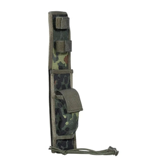 Combat knife sheath, camouflage pattern