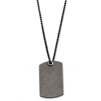 Couteau de poche gris à plaque d'identification pour chien