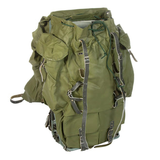 Finnish army backpack olive used