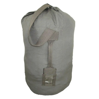 Used Dutch duffel bag, olive green