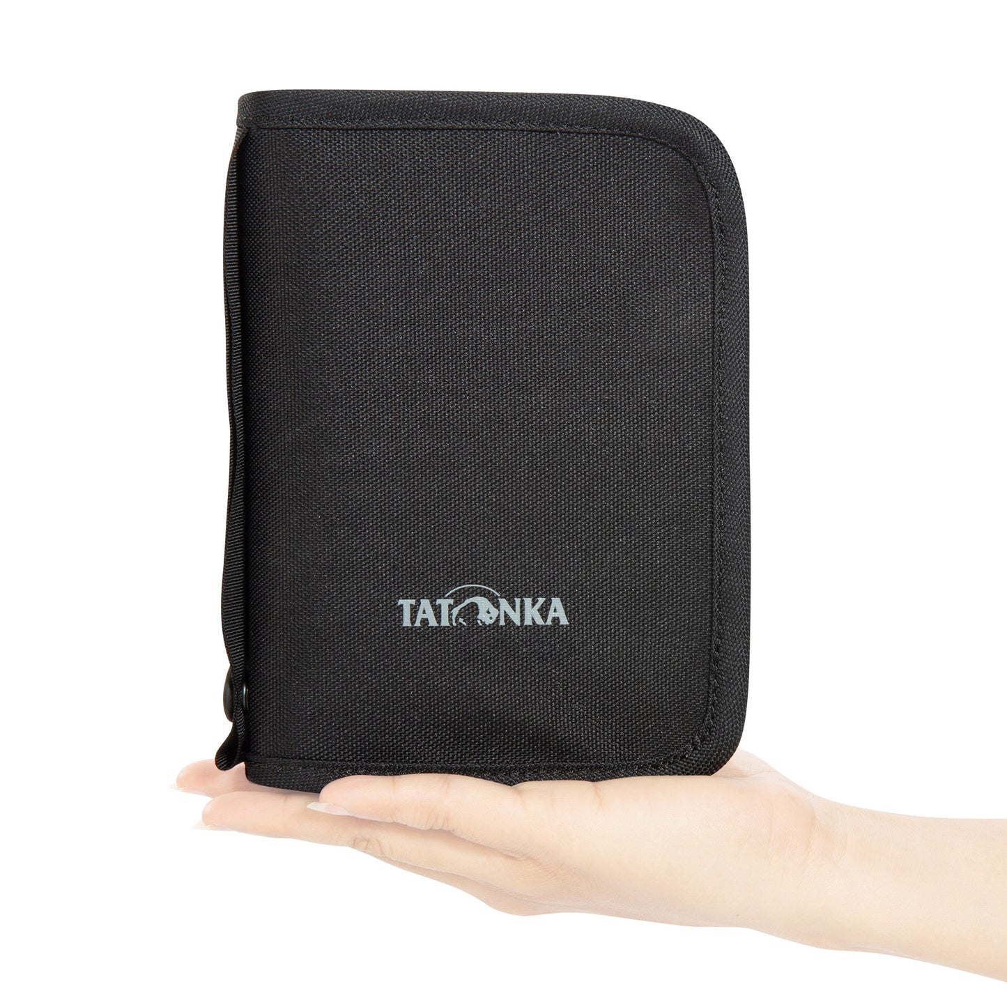 Travel zip wallet with RFID blocking