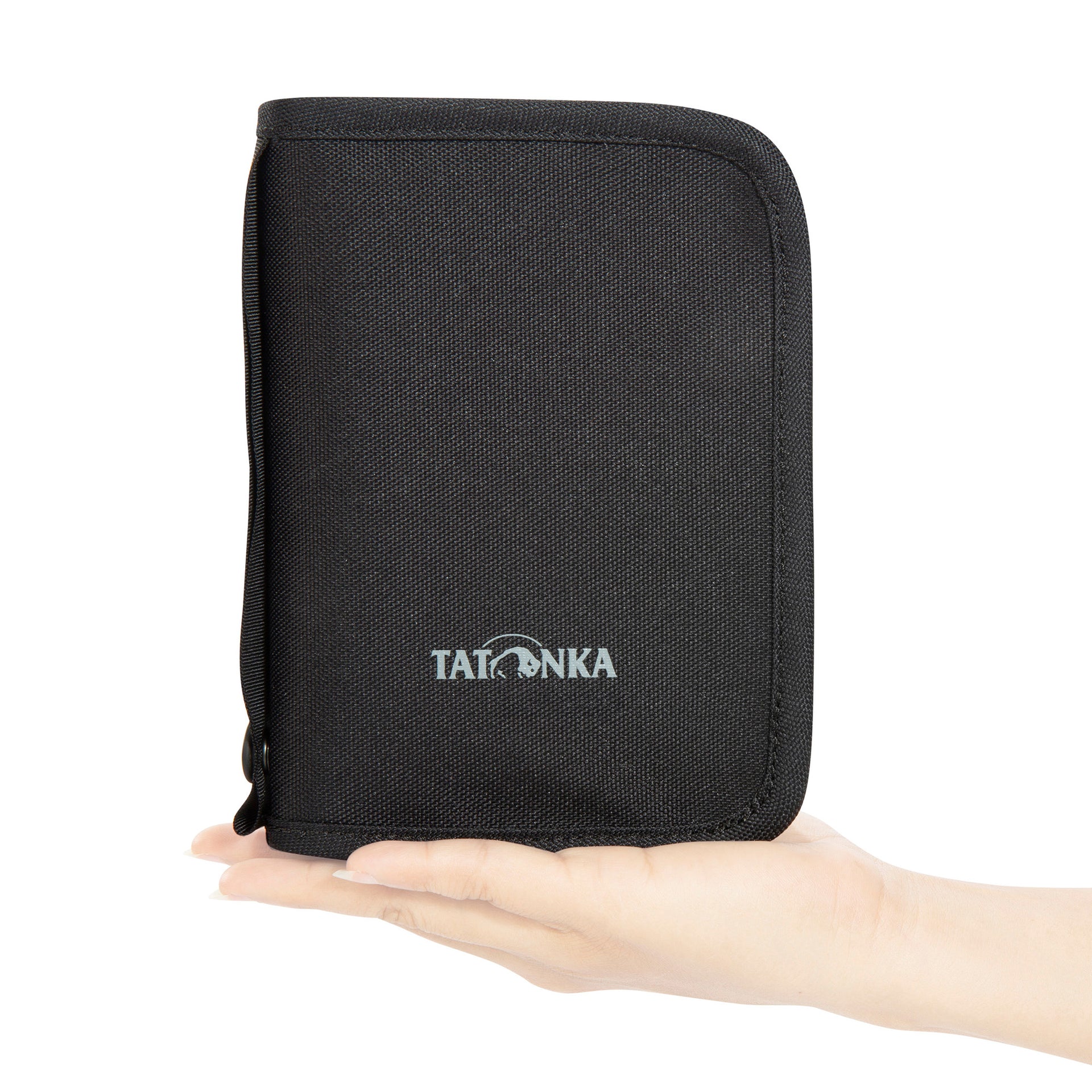 Travel zip wallet with RFID blocking