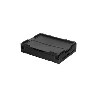 Foldable plastic box