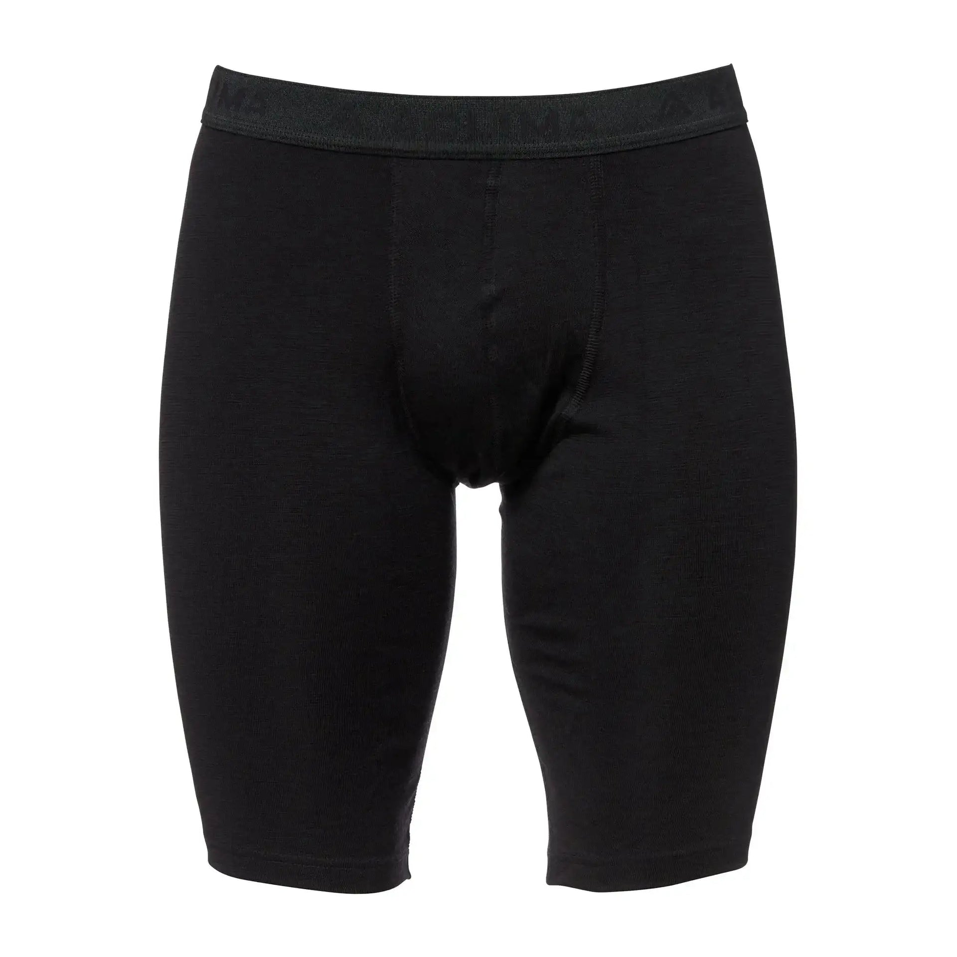 aclima-unterhose-warmwool-long-shorts-jet-black-ansicht-1