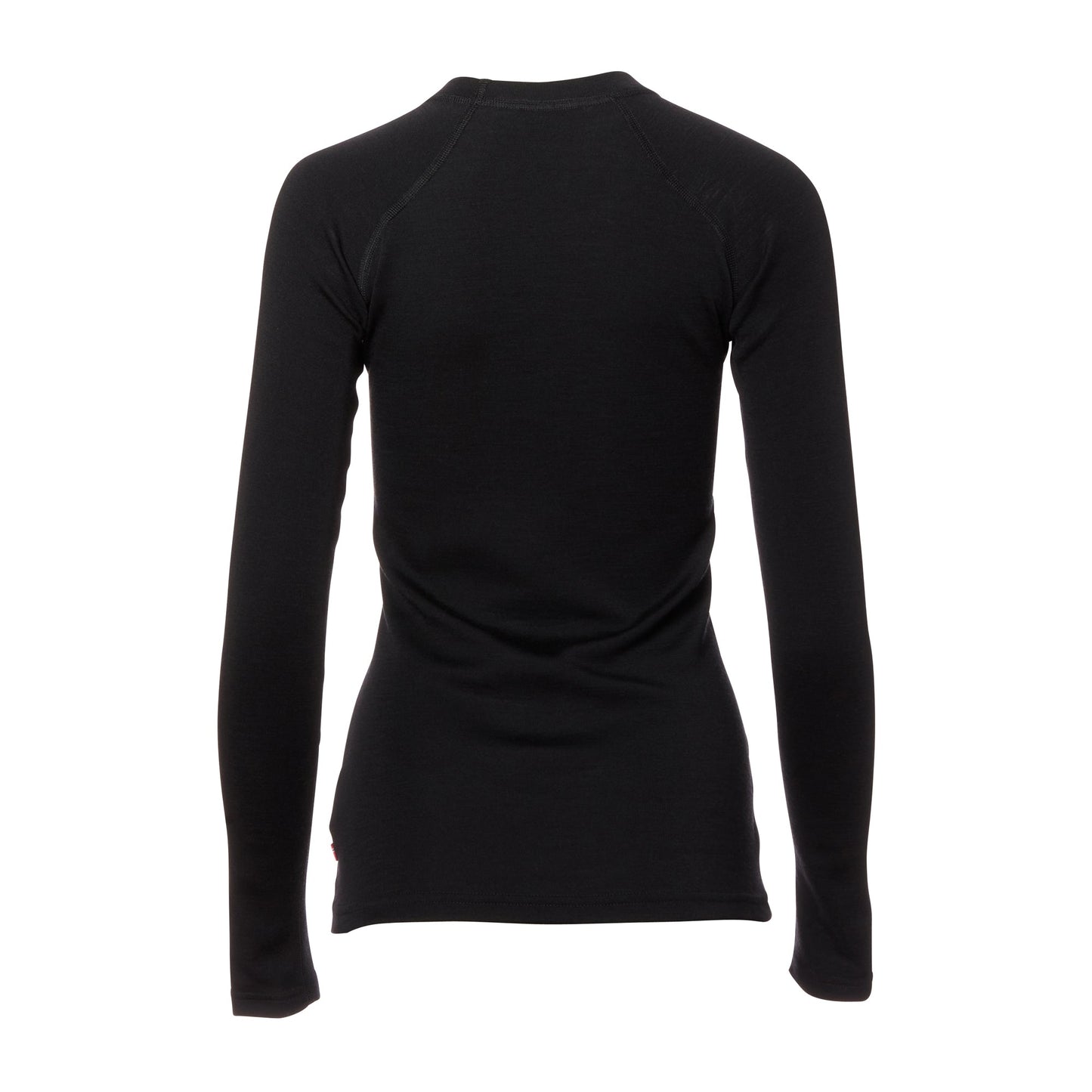 Ladies Pullover WarmWool Crew Neck jet