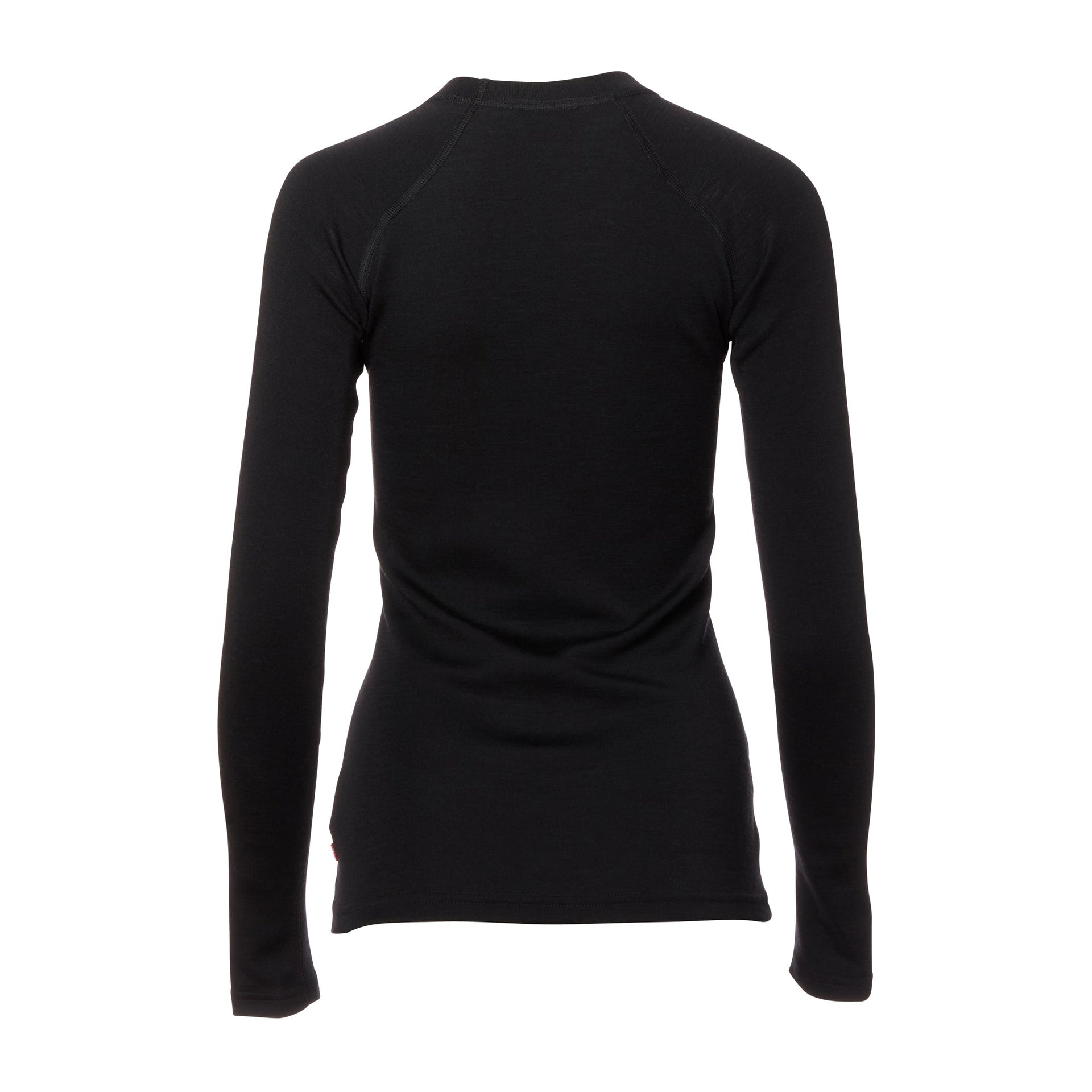 Ladies Pullover WarmWool Crew Neck jet