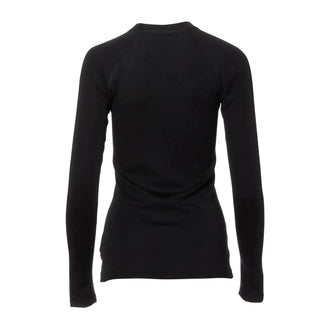 Pull à col rond en laine chaude pour femme