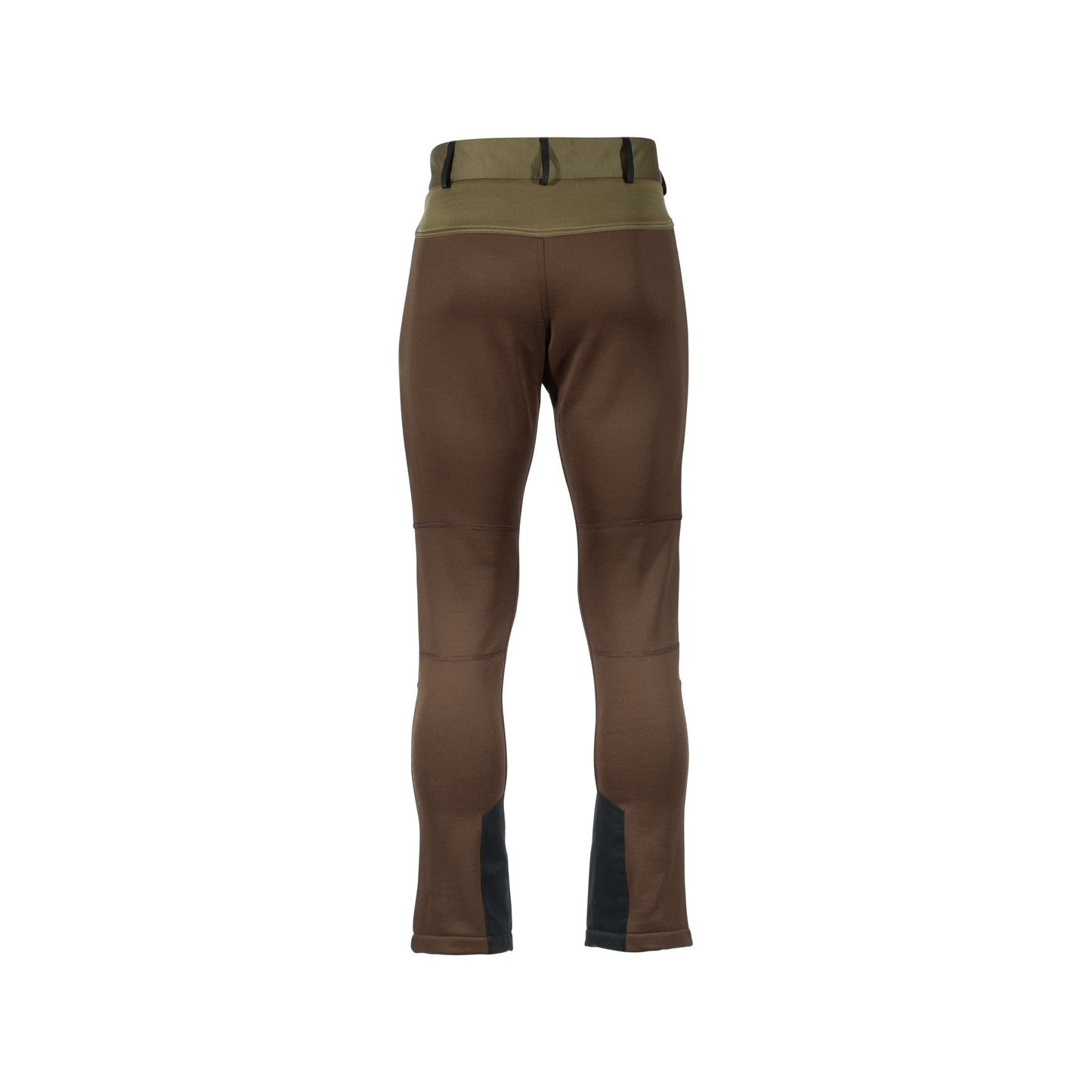 Pantaloni WoolShell capperi terra scura