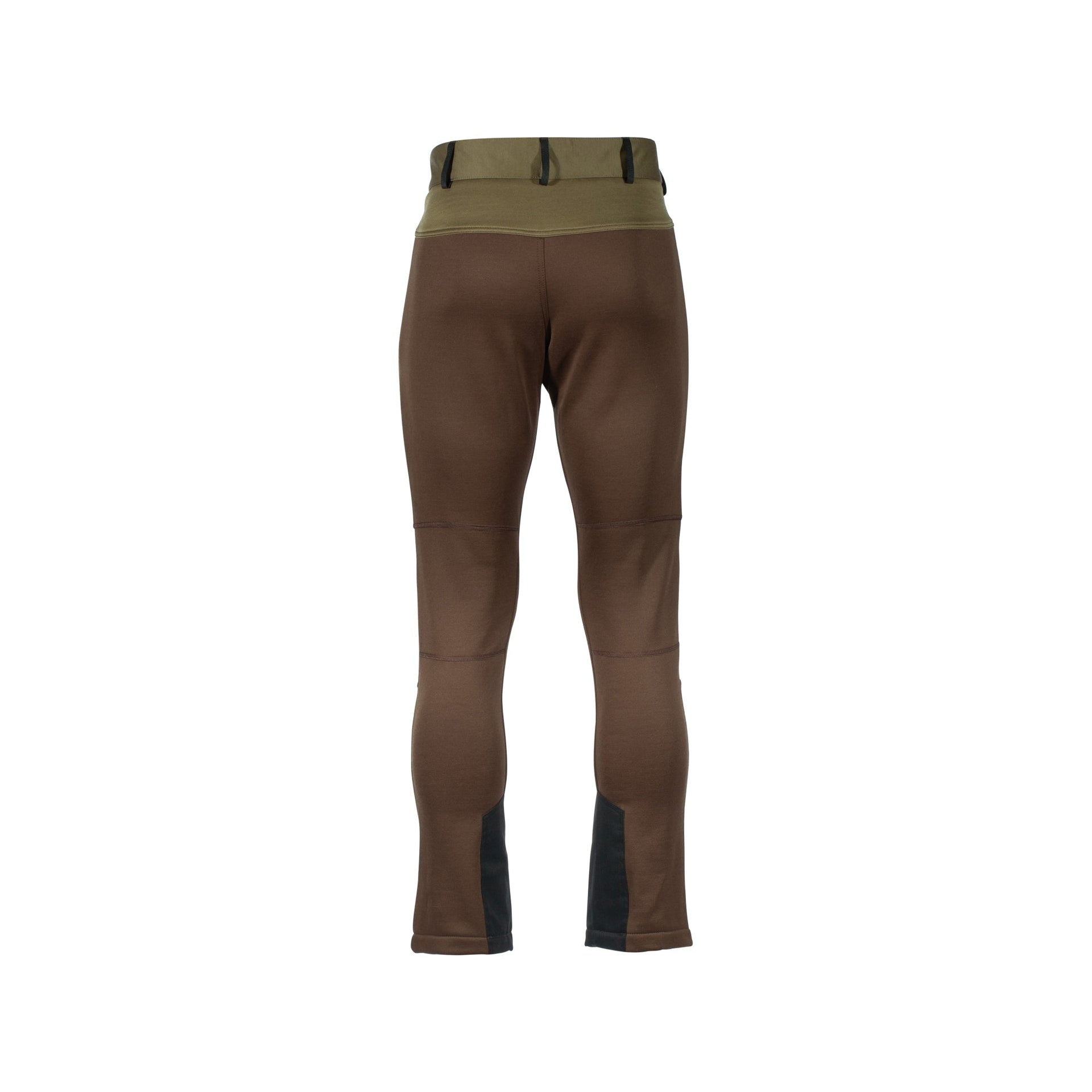 Pantaloni WoolShell capperi terra scura