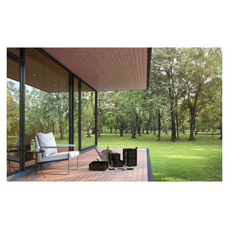 Euronormbox solid wall 60 x 40 x 32 cm black