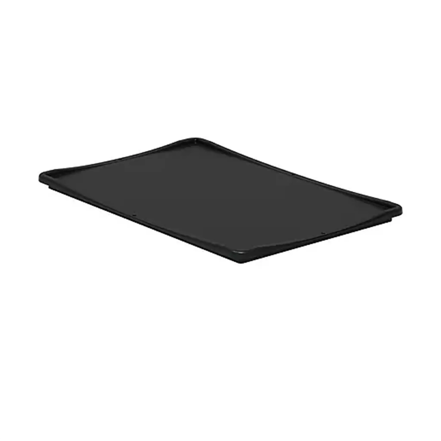 Euro-standard hinged lid 60 x 40 cm black
